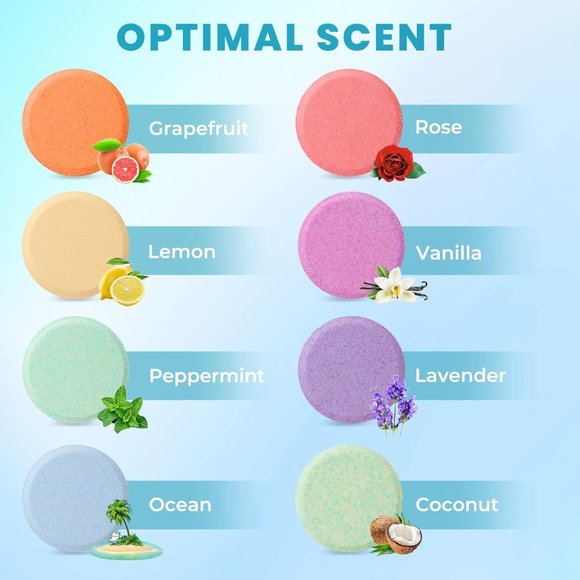 Shower Bomb Steamers Fruit Scented Relaxing Aromatherapy Bath Scents Mothers Day - Picture 4 of 7